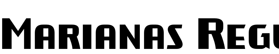 Marianas Regular Font Download Free